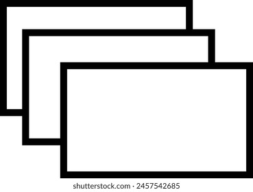 3 box canvas icon victor art EPS formet 