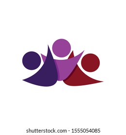 3 children's logo, a happy children's logo