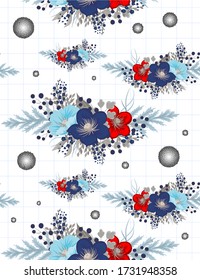 3 COLOR FLOWER PATTERN WITh... BACKGROUND WITH SQURE box pattern wall design 