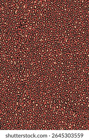 3 Colors Elegant Shape Vector Leopard Seamless Pattern, Animal Skin, Jungle Life, Jaguar, Inverted Color, Bright Color, Printing on Surface, Cheetah Skin, Suitable for All over printing Woman, Animal
