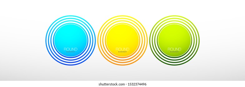 3 components chart make up something. Modern business circle infographics three options banner. Vector layout piece chart workflow. 3 piece diagram number component. Three step up options web design