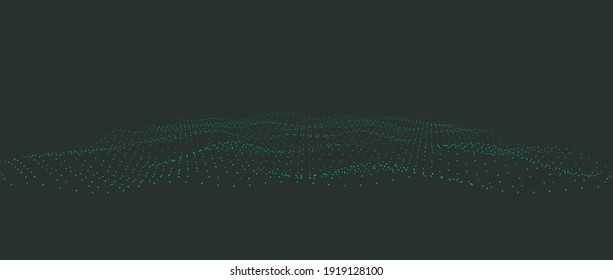 3 quinquies de tecnología. Ilustración vectorial futurista. Visualización de grandes datos.