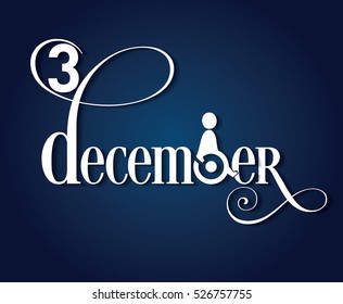 3 December world disabled day