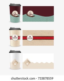 3 Different Design Cup Design For Coffee