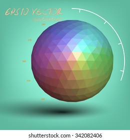 3 Dimension color ball.