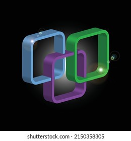 A 3 dimensional square design for multiple uses