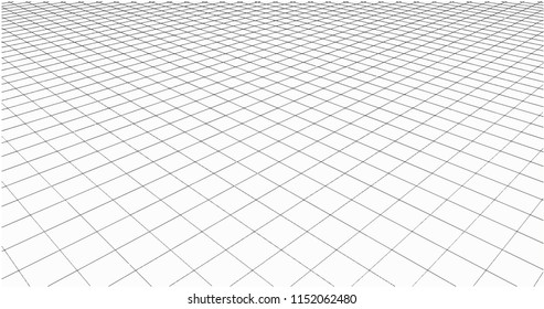 3 Dimensions grid line for 3D design and can be use for geometric background or drawing using grid line for guiding easy for making line or curve from grid to grid point to point on white background.