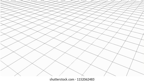 3 Dimensions grid line for 3D design and can be use for geometric background or drawing using grid line for guiding easy for making line or curve from grid to grid point to point on white background.