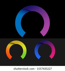 3 elegant curved vector design