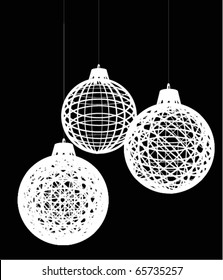 3 engraving  christmas globe