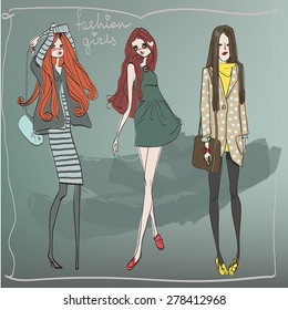3 fashion girls
