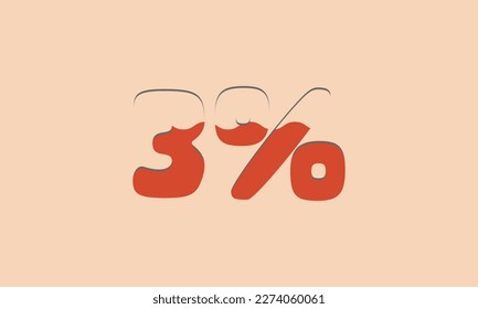 3% Flat Papercut Text Effect: Combining Simplicity and Depth in Graphic Design