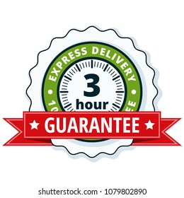 3 Hour Express Delivery illustration