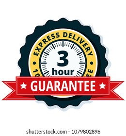 3 Hour Express Delivery illustration