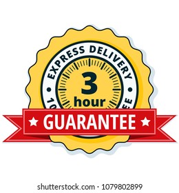 3 Hour Express Delivery illustration
