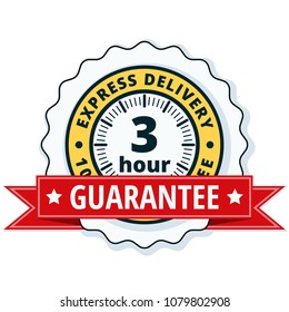 3 Hour Express Delivery illustration