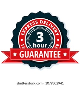3 Hour Express Delivery illustration