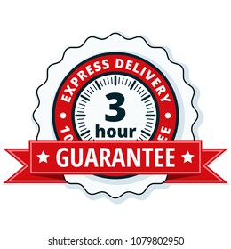 3 Hour Express Delivery illustration
