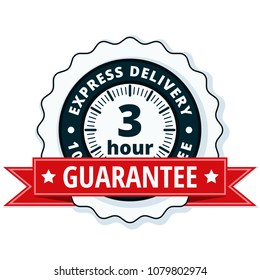 3 Hour Express Delivery illustration