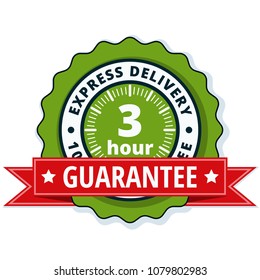 3 Hour Express Delivery illustration