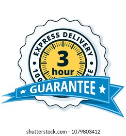 3 Hour Express Delivery illustration