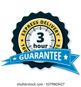3 Hour Express Delivery illustration