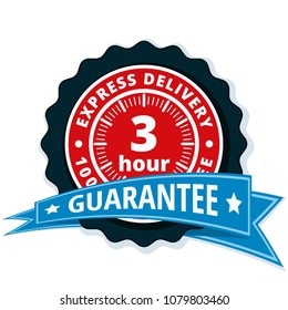 3 Hour Express Delivery illustration