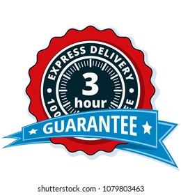 3 Hour Express Delivery illustration