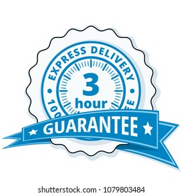 3 Hour Express Delivery illustration