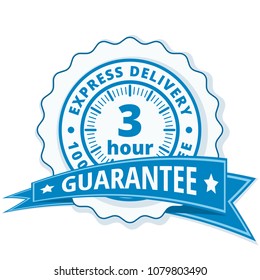 3 Hour Express Delivery illustration