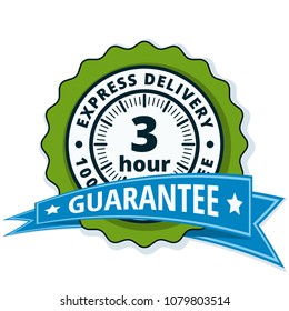 3 Hour Express Delivery illustration