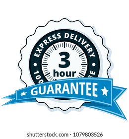 3 Hour Express Delivery illustration