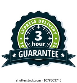 3 Hour Express Delivery illustration