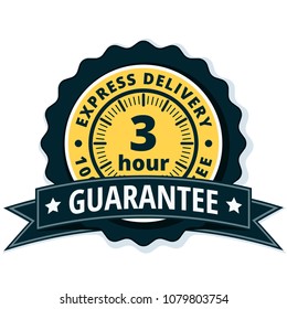 3 Hour Express Delivery illustration