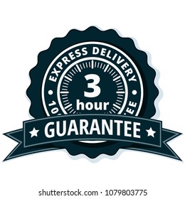 3 Hour Express Delivery illustration