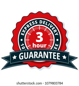 3 Hour Express Delivery illustration