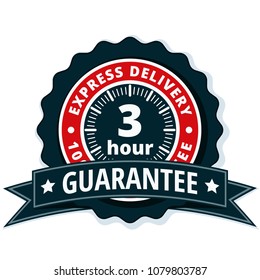 3 Hour Express Delivery illustration