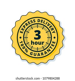 3 Hour Express Delivery illustration