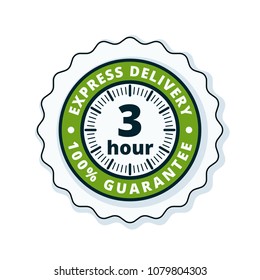 3 Hour Express Delivery illustration