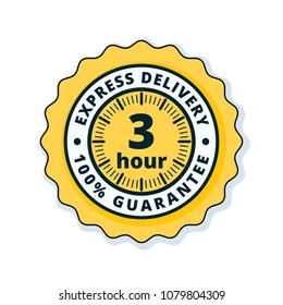 3 Hour Express Delivery illustration