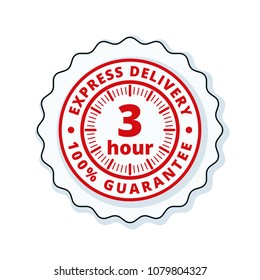 3 Hour Express Delivery illustration