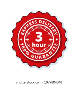 3 Hour Express Delivery illustration