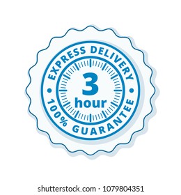 3 Hour Express Delivery illustration