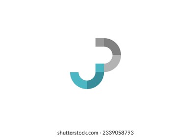 3 número de letra inicial logotipo diseño de tecnología moderna icono de consultoría financiera de negocios