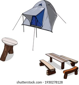 3 item outdoor vector files 