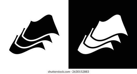 3 Layers icon concept, vector illustration