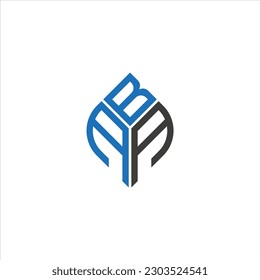 3 letter A A B logo idea