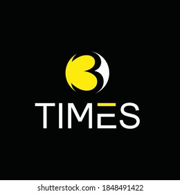 3 Letter Text Font Logo Design
