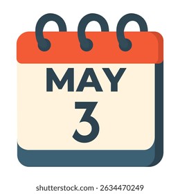 3 may calendar vector on white background
Vector calendar with date
