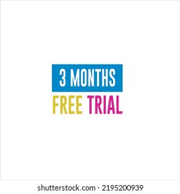 3 Months Free Trial